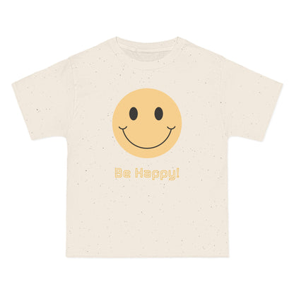 Be Happy, Beefy-T®  Short-Sleeve T-Shirt - Psychonaut Swag