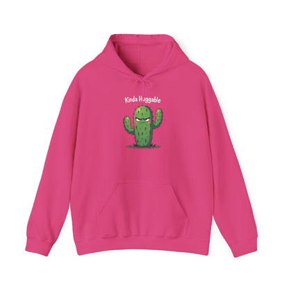Kinda Huggable, Unisex Heavy Blend Sweatshirt, Comfy Gift, Funny Plant Lover Apparel, Perfect for Casual Outings, Spring Celebration - Psychonaut Swag
