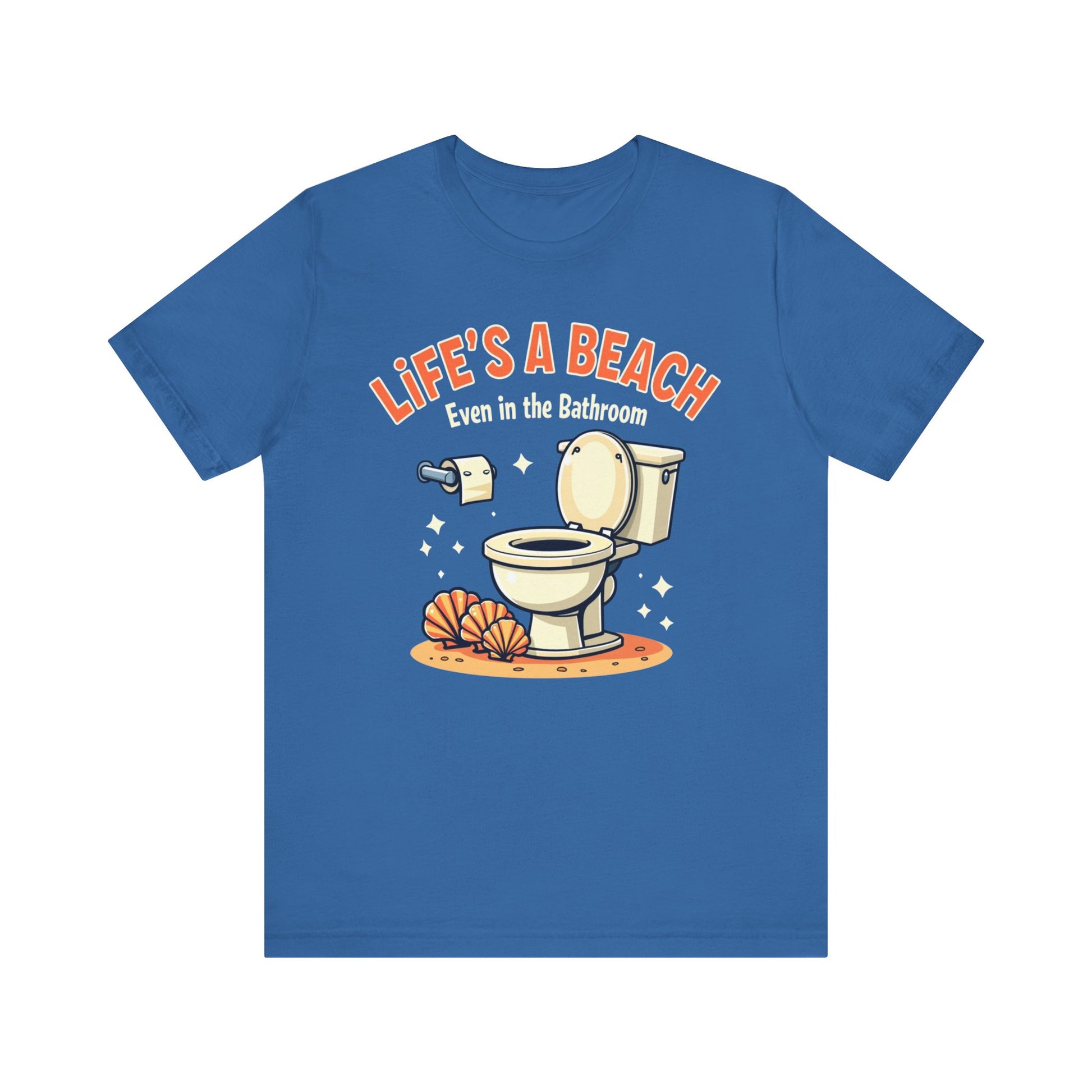 Life's a Beach, Unisex Short Sleeve Shirt - Psychonaut Swag