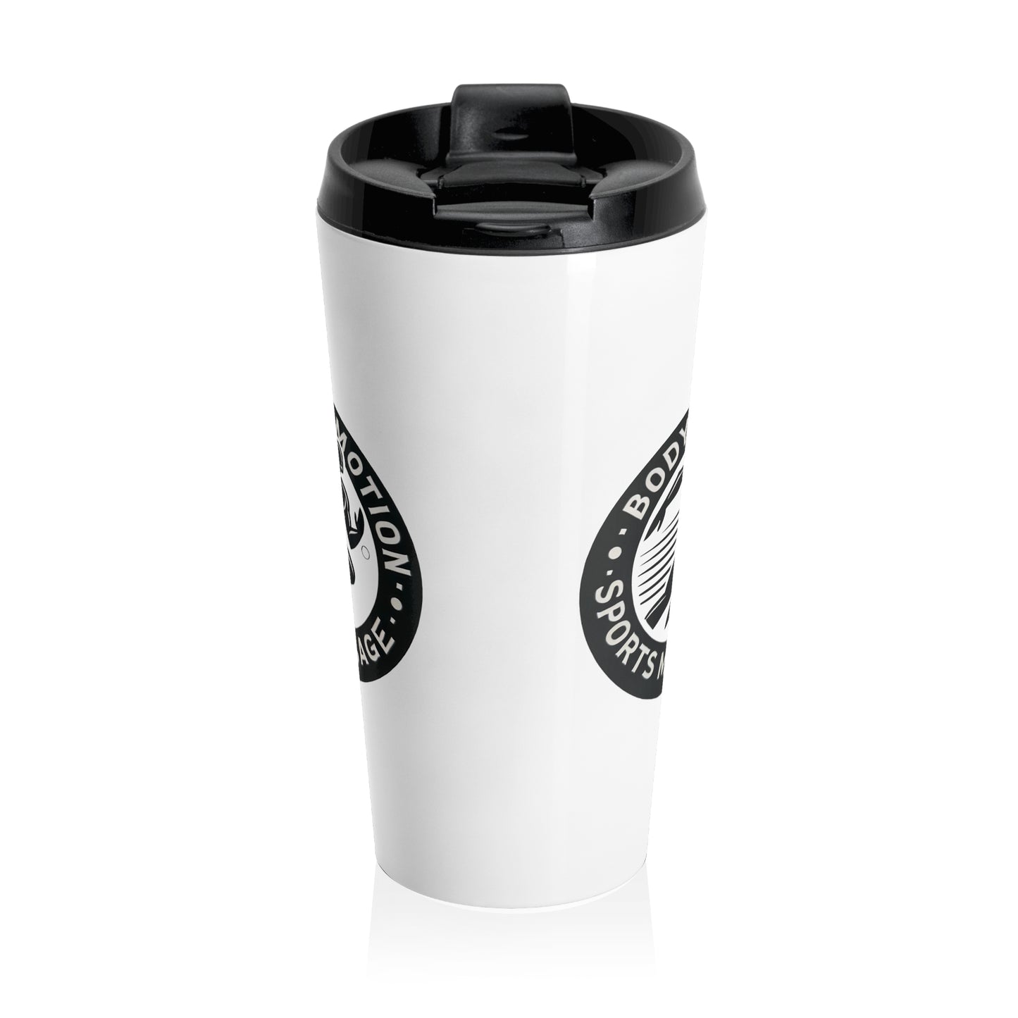 Sports Massage, Travel Mug — Sports Massage Logo Stainless Steel Tumbler