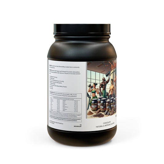 Sup Bro, Choco Swole Protein, Whey Isolate Protein Supplement (907g, 2lb)