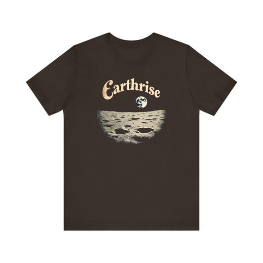 Earthrise Unisex Tee | Vintage Style Graphic Shirt, Eco-Friendly Apparel, Gift for Nature Lovers, Casual Wear, Astronomy Gift