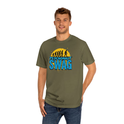 Psycho Swag Unisex Classic Tee - Trendy Graphic T-Shirt for Gamers & Psychonauts, Quirky Gift, Casual Wear, Unique Fashion - Psychonaut Swag