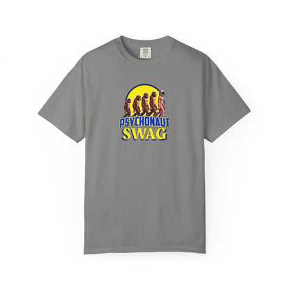Psychonaut Swag small biz,  Unisex Garment-Dyed T-Shirt | Unique Gift for Festival Lovers, Streetwear, Casual Style, Summer Wardrobe, Psychedelic Art