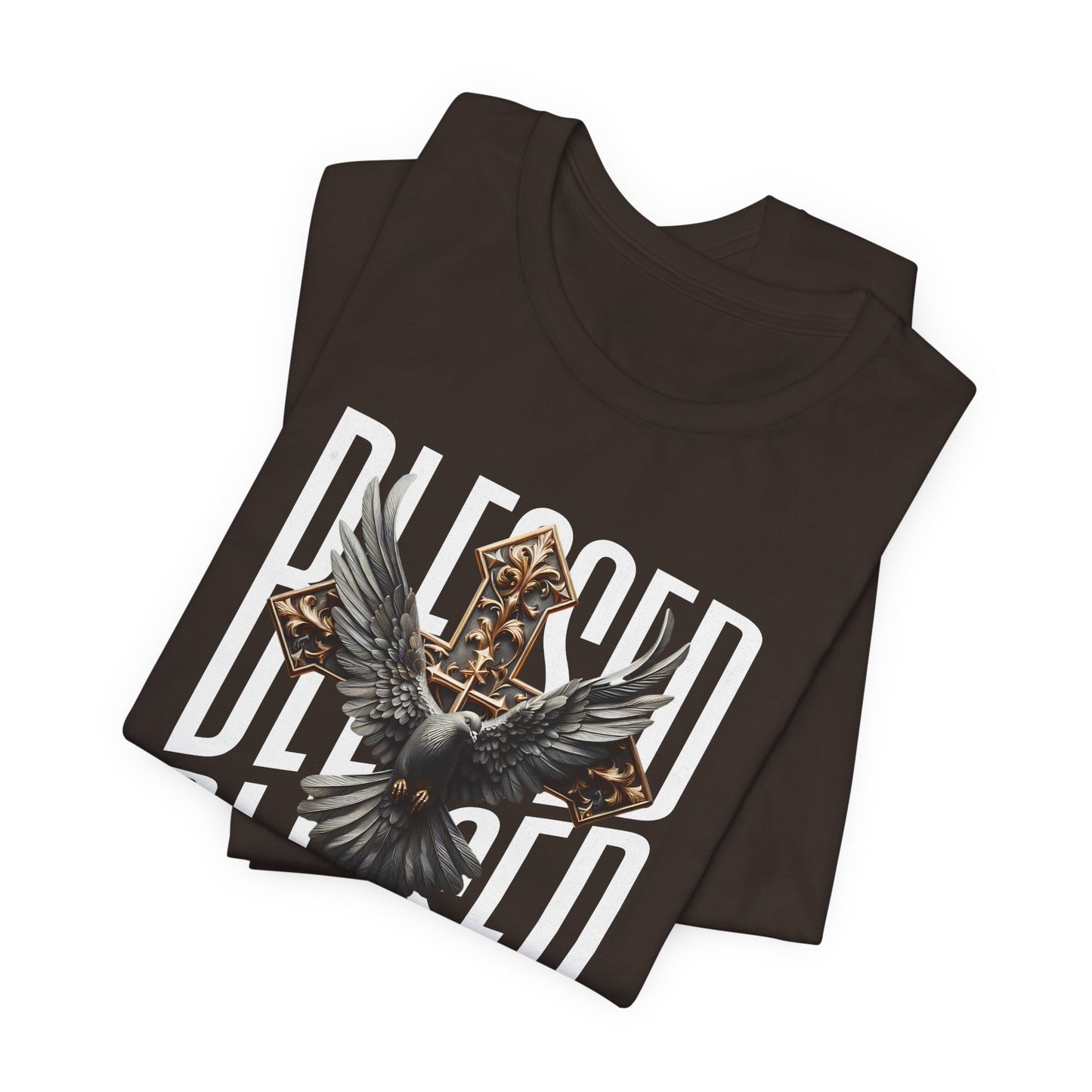 Blessed Dove Tee — Christian Faith Graphic T-Shirt