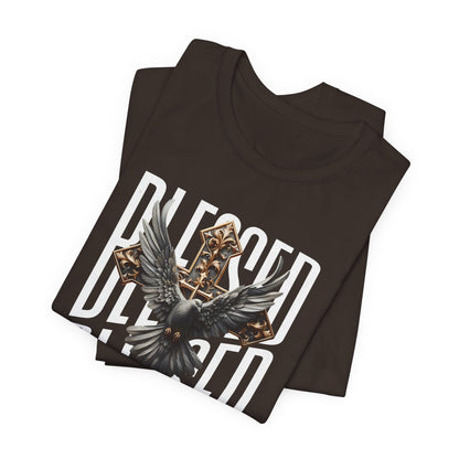 Blessed Dove Tee — Christian Faith Graphic T-Shirt