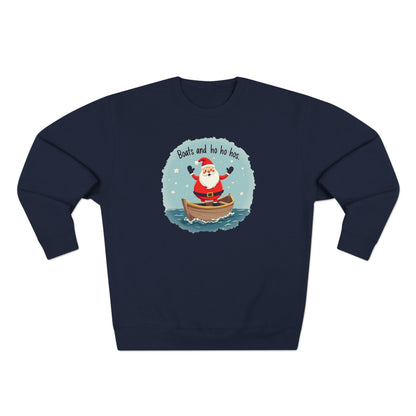Boats and Ho Ho Hos, Unisex Crewneck Sweatshirt