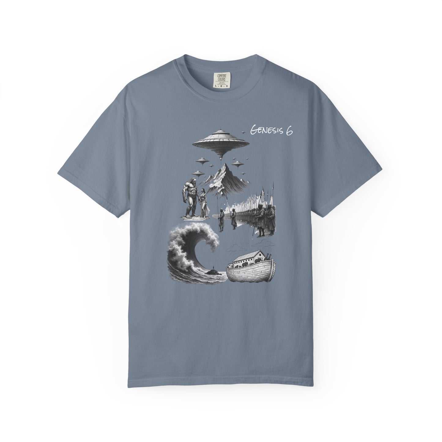 Genesis 6 Ark T-Shirt — Giants, Nephilim & Flood Story