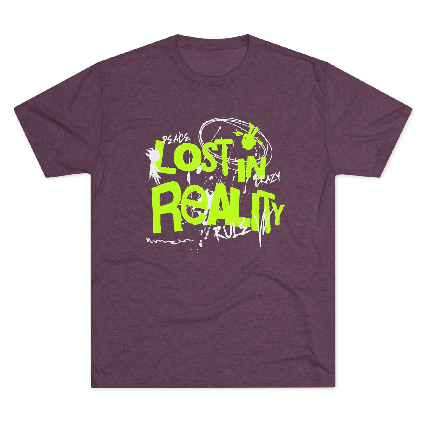Lost in Reality, Unisex Tri-Blend Crew Tee