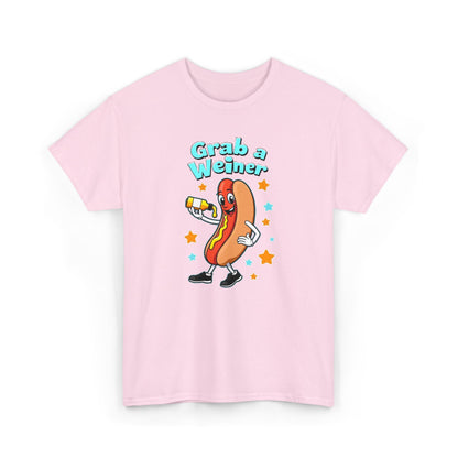Weiner with mustard, Unisex Heavy Cotton Tee