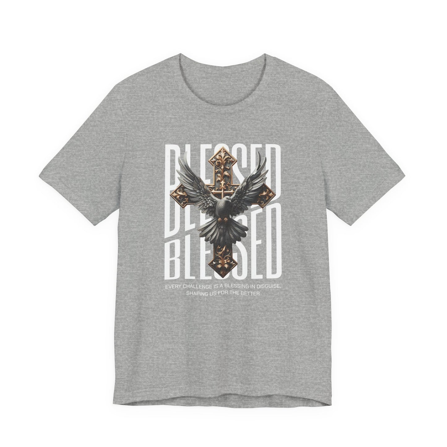 Blessed Dove Tee — Christian Faith Graphic T-Shirt