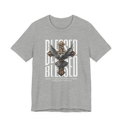 Blessed Dove Tee — Christian Faith Graphic T-Shirt