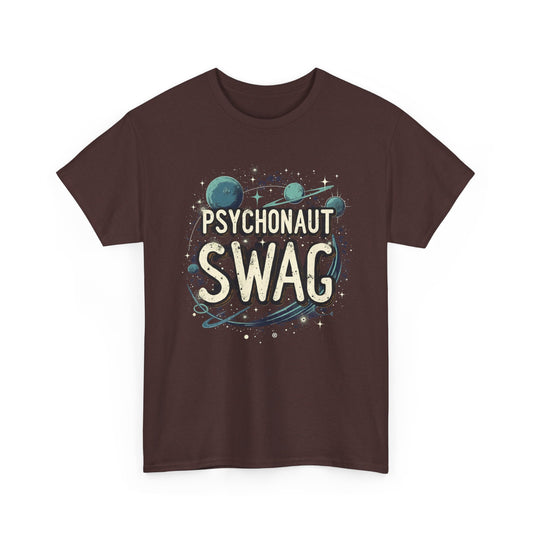 Galactic Vibe, Psychonaut Swag T-Shirt, Unisex Cotton Tee, Spiritual Vibes, Gift for Psychonauts, Casual Everyday Wear, Unique Graphic Tee