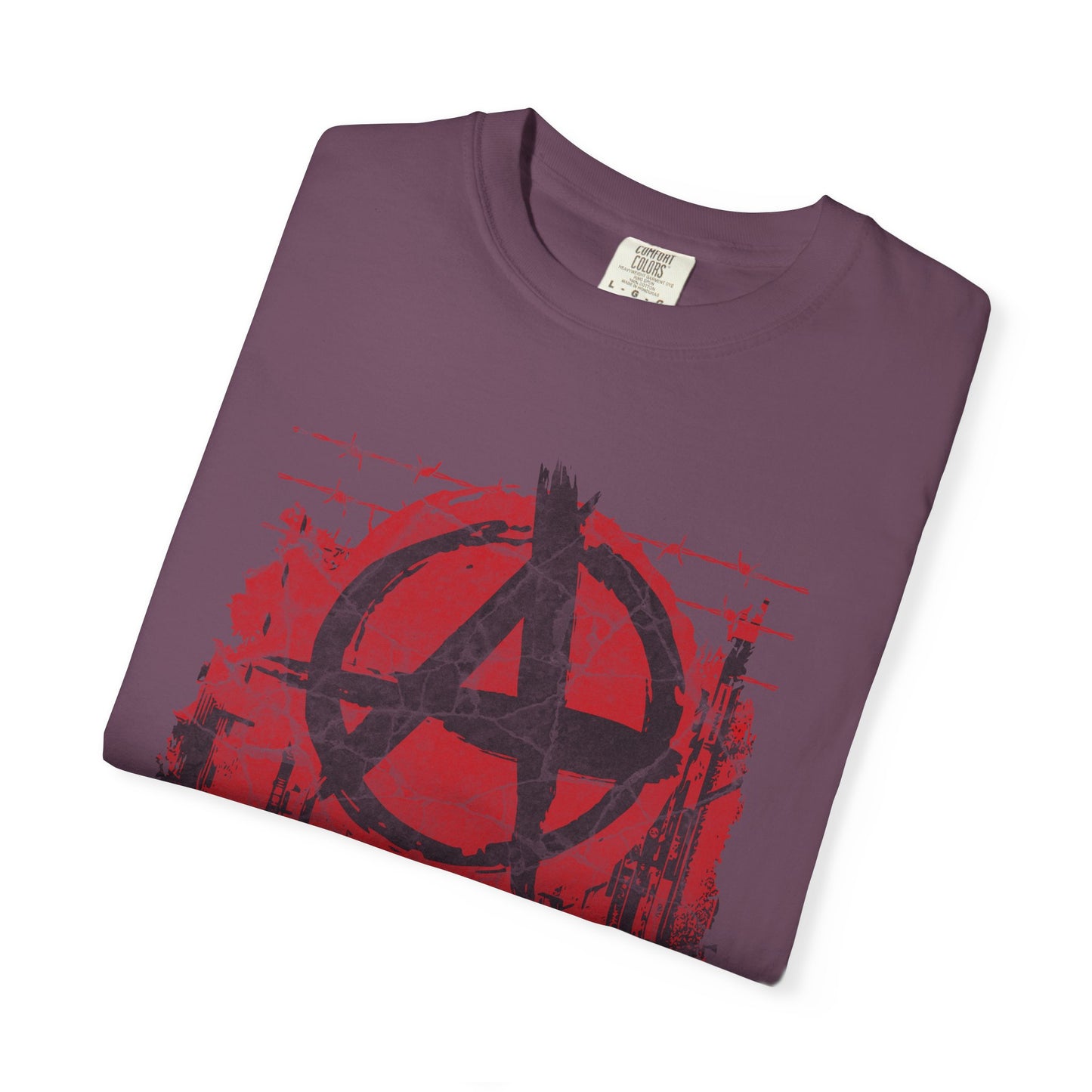 Anarchy in the Streets, Unisex Garment-Dyed T-shirt