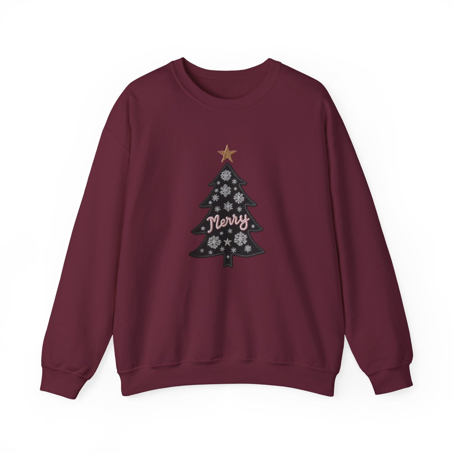 Merry Tree, Christmas sweatshirt, Unisex Heavy Blend™ Crewneck Sweatshirt