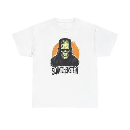 Sasquatch Halloween Tee, Funny Graphic Shirt, Unisex Costume T-Shirt, Retro Monster Apparel, Unique Gift for Halloween