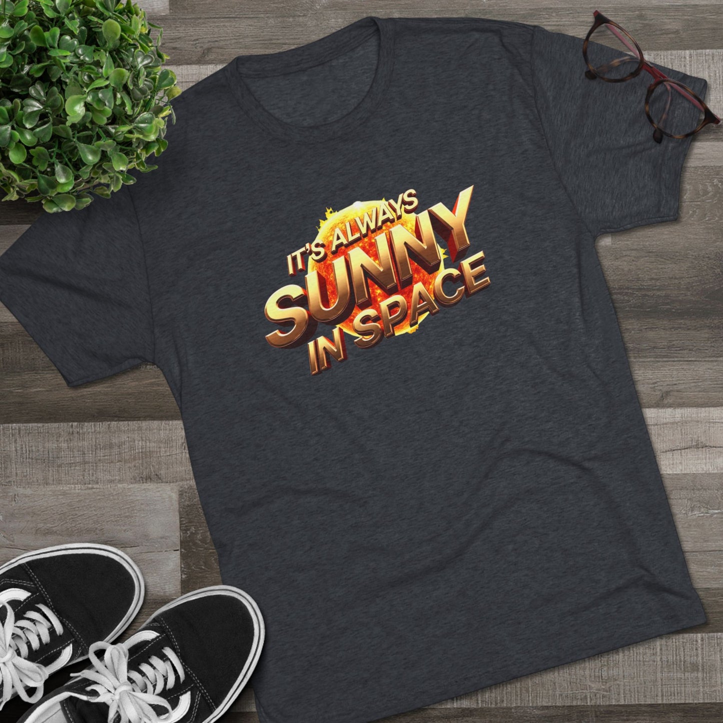 It's Always Sunny in Space Tee — Retro Sci‑Fi Graphic T-Shirt