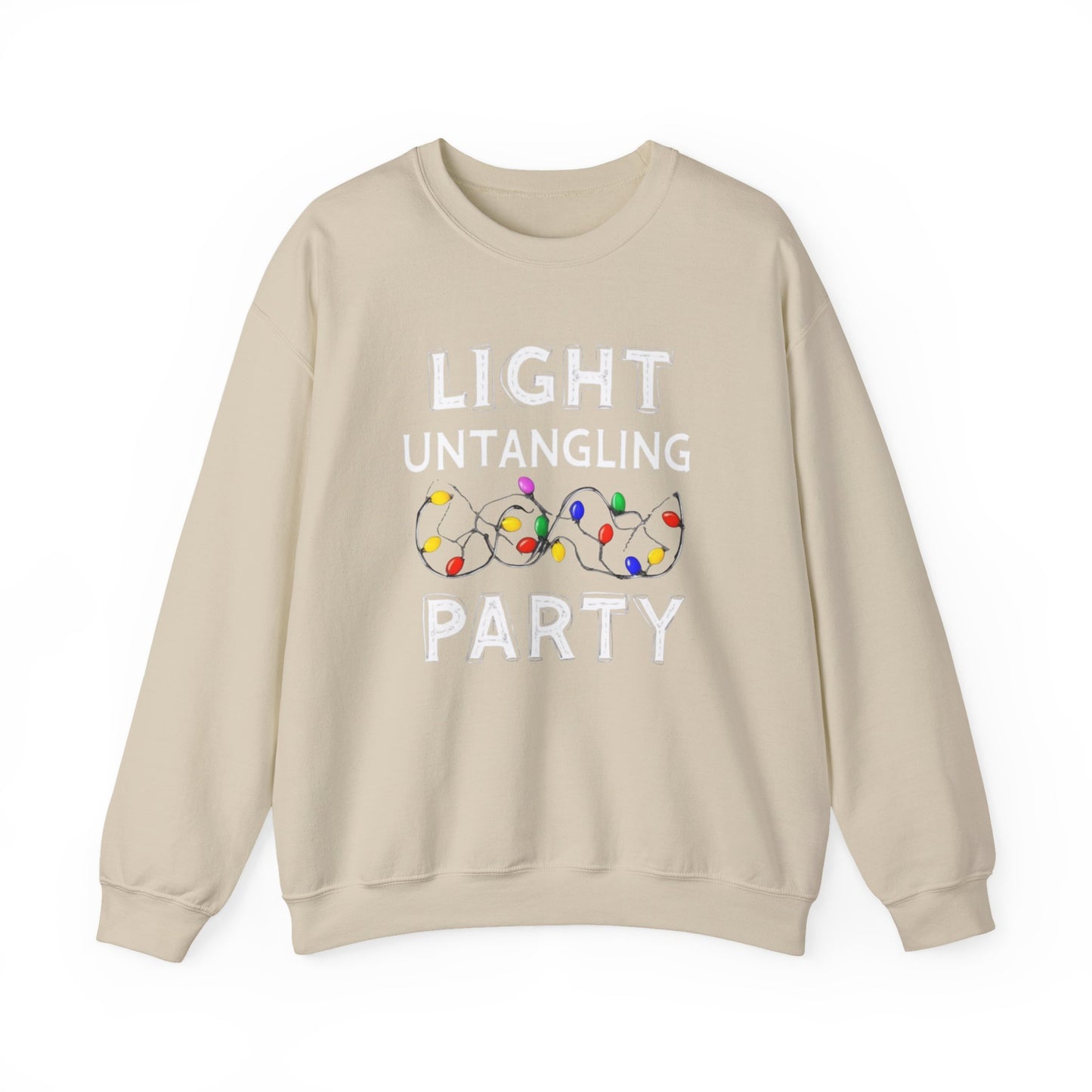Light Untangling Party, Unisex Heavy Blend™ Crewneck Sweatshirt