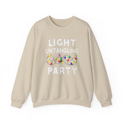 Light Untangling Party, Unisex Heavy Blend™ Crewneck Sweatshirt