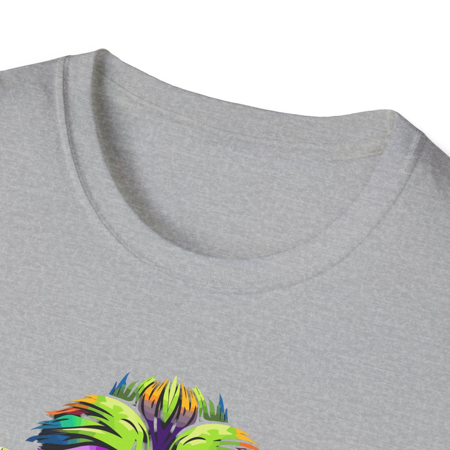 Stoned Ape, Psychedelic Unisex Softstyle T-Shirt