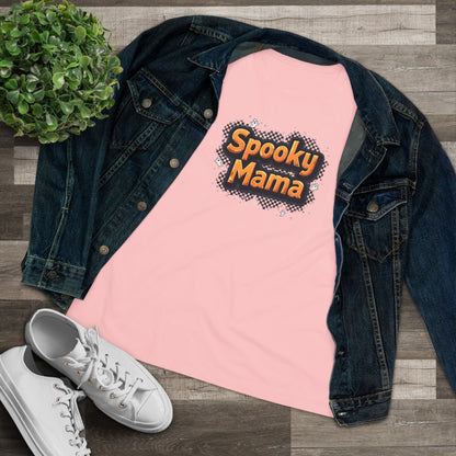 Spooky Mama Tee — Women's Halloween Graphic Shirt