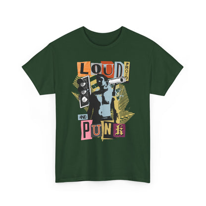 Punk Rock 'Loud' Graphic Tee — Vintage Concert Band Shirt