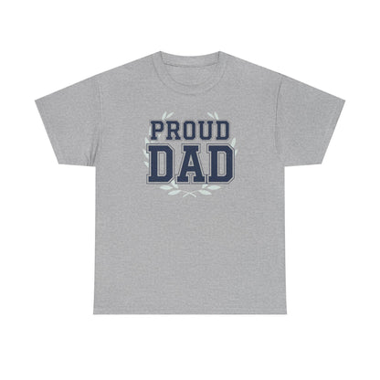 Proud Dad T-Shirt — Vintage Collegiate Father’s Day Tee
