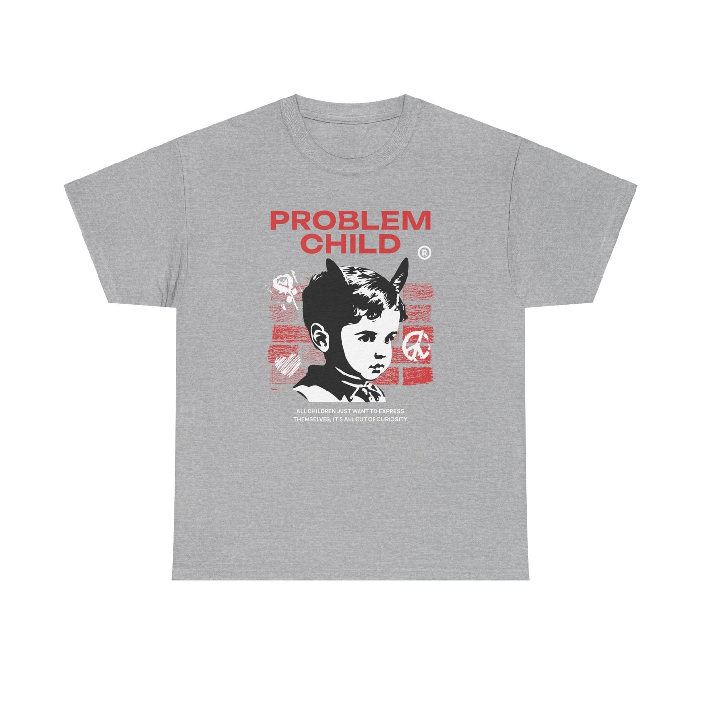 Problem Child, Unisex Heavy Cotton Tee
