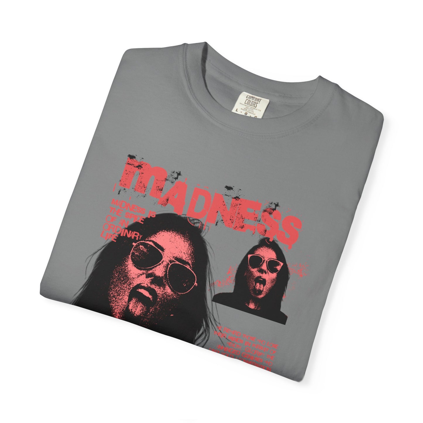 Madness Vintage Photo Graphic T‑Shirt