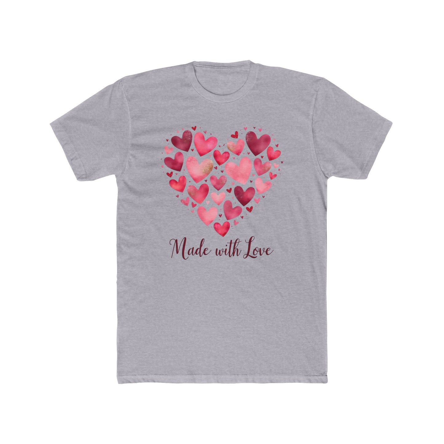 Made with Love Heart T-Shirt