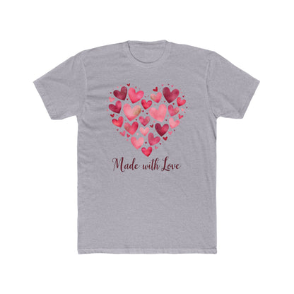 Made with Love Heart T-Shirt