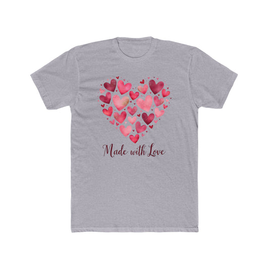Made with Love Heart T-Shirt