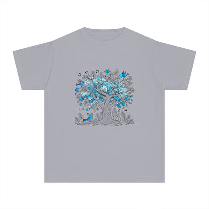 Whimsical tree Youth Midweight Tee - Psychonaut Swag