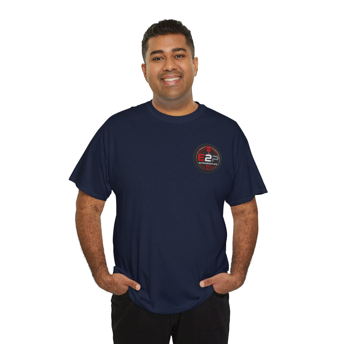 Extruder2Plate3D, Poop Happens T‑Shirt — Funny Cartoon 3D Printer Graphic Tee