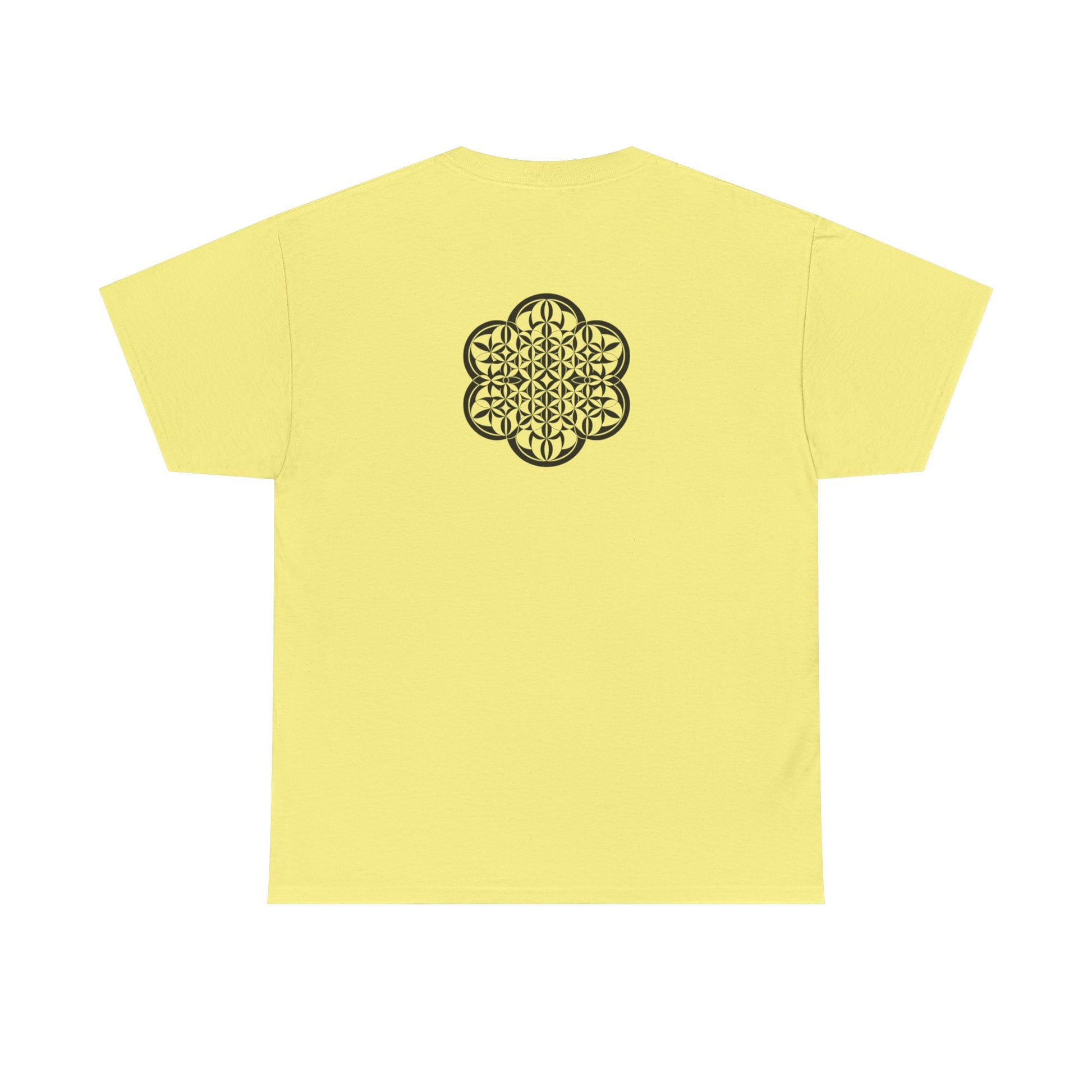 Psychonaut Staple, Flower of life, Unisex Heavy Cotton Tee - Psychonaut Swag