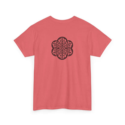 Psychonaut Staple, Flower of life, Unisex Heavy Cotton Tee - Psychonaut Swag