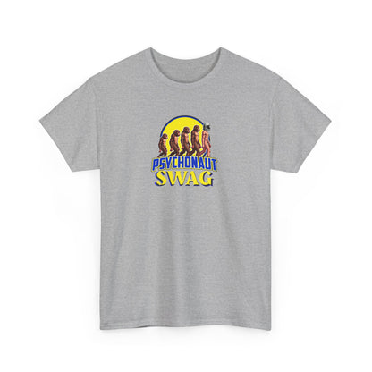 Psychonaut Basic tee, (Small Biz),  Unisex Heavy Cotton Tee, Psychedelic T-Shirt, Gifts for Festival Lovers, Unisex Graphic Tee, Casual Wear, Summer Vibes