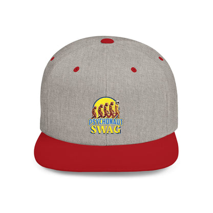 Psychonaut swag, small biz Snapback Hat, Fun and Funky Cap for Festivals, Parties, Gifts for Friends, Statement Headwear, Unisex Style