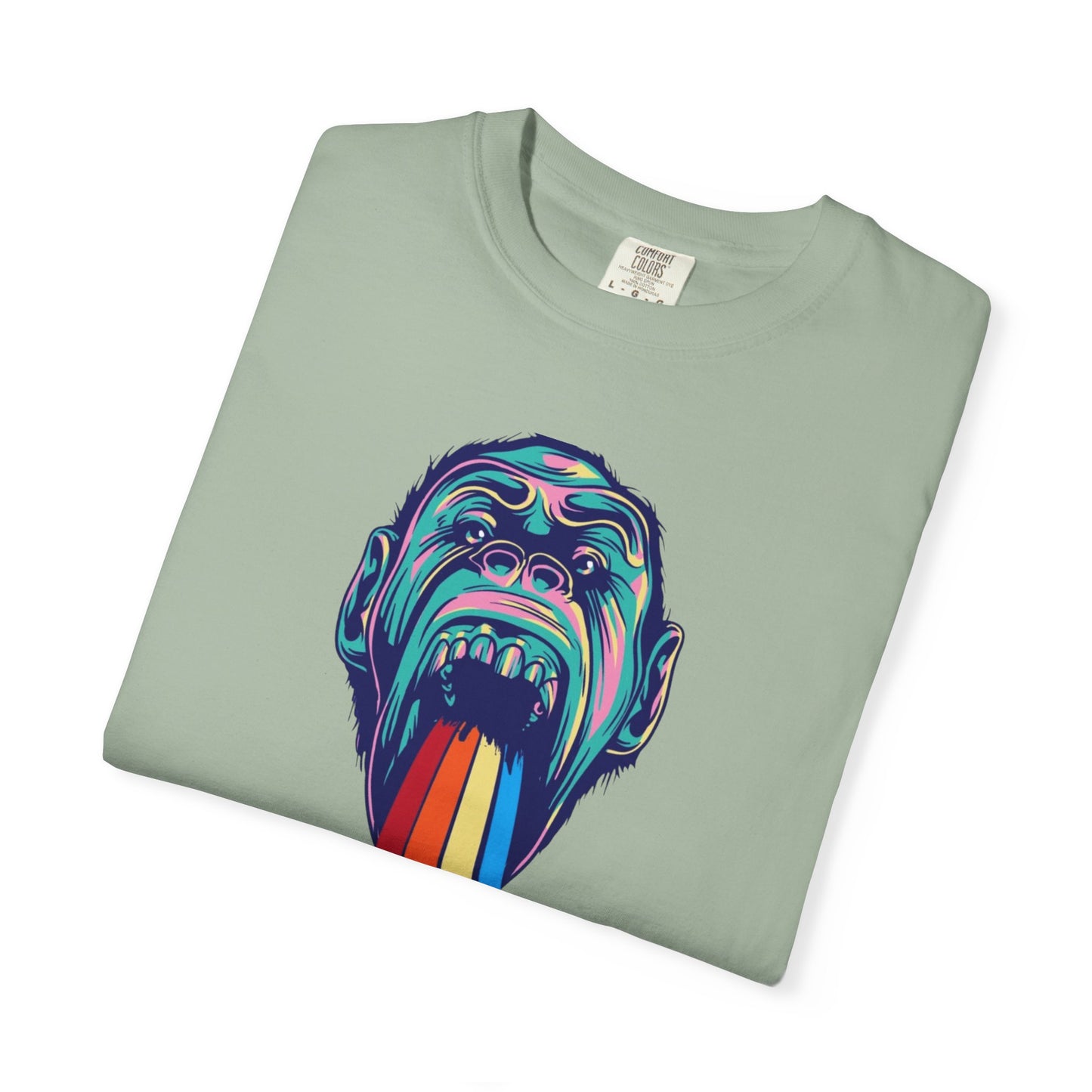 Evolving Ape, Unisex Garment-Dyed T-shirt