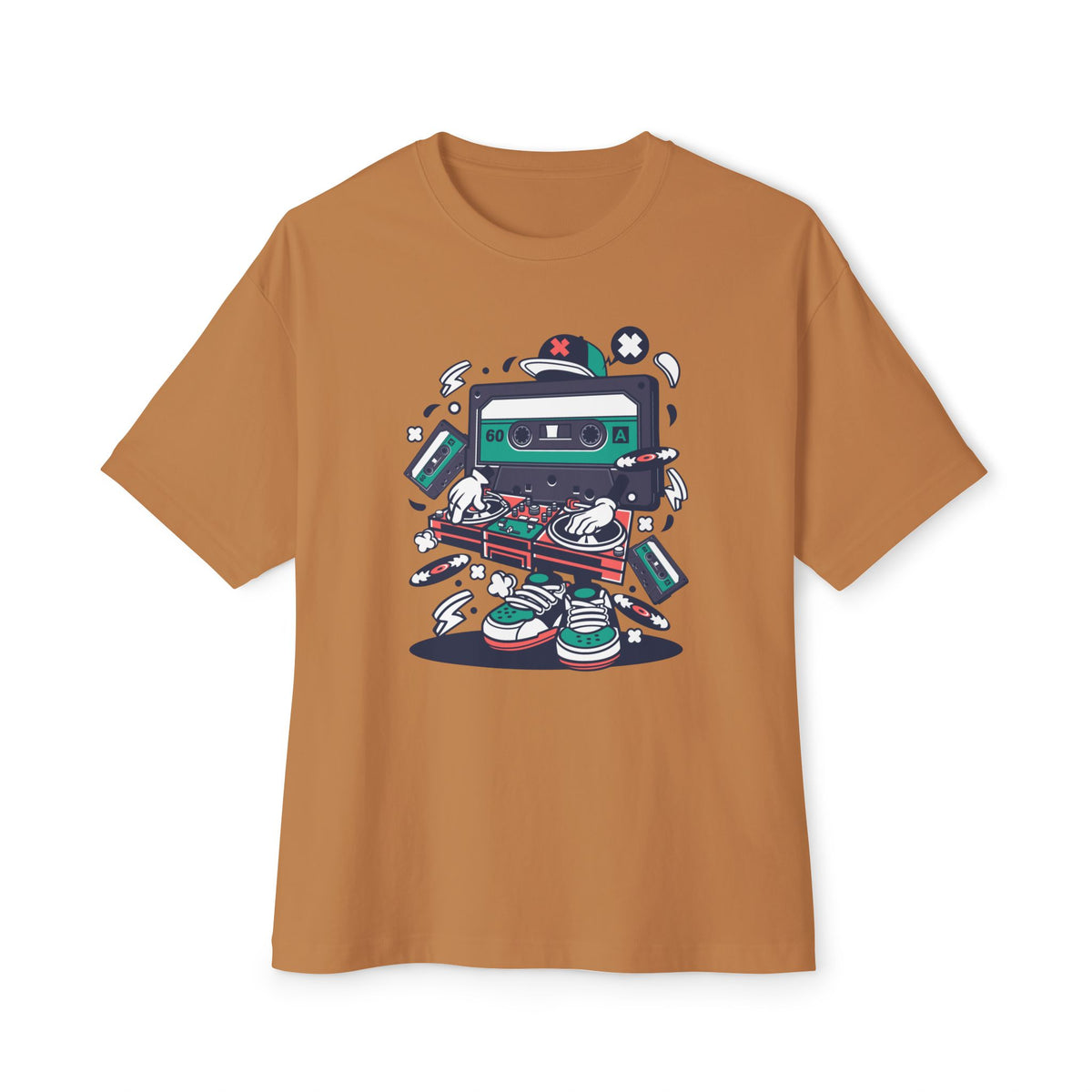 Retro Cassette Robot Tee