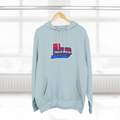 Kentuckiana Trailer Rental Hoodie | Cozy Casual Wear, Perfect for Road Trips, Gift for Outdoor Enthusiasts, Iconic Travel Style