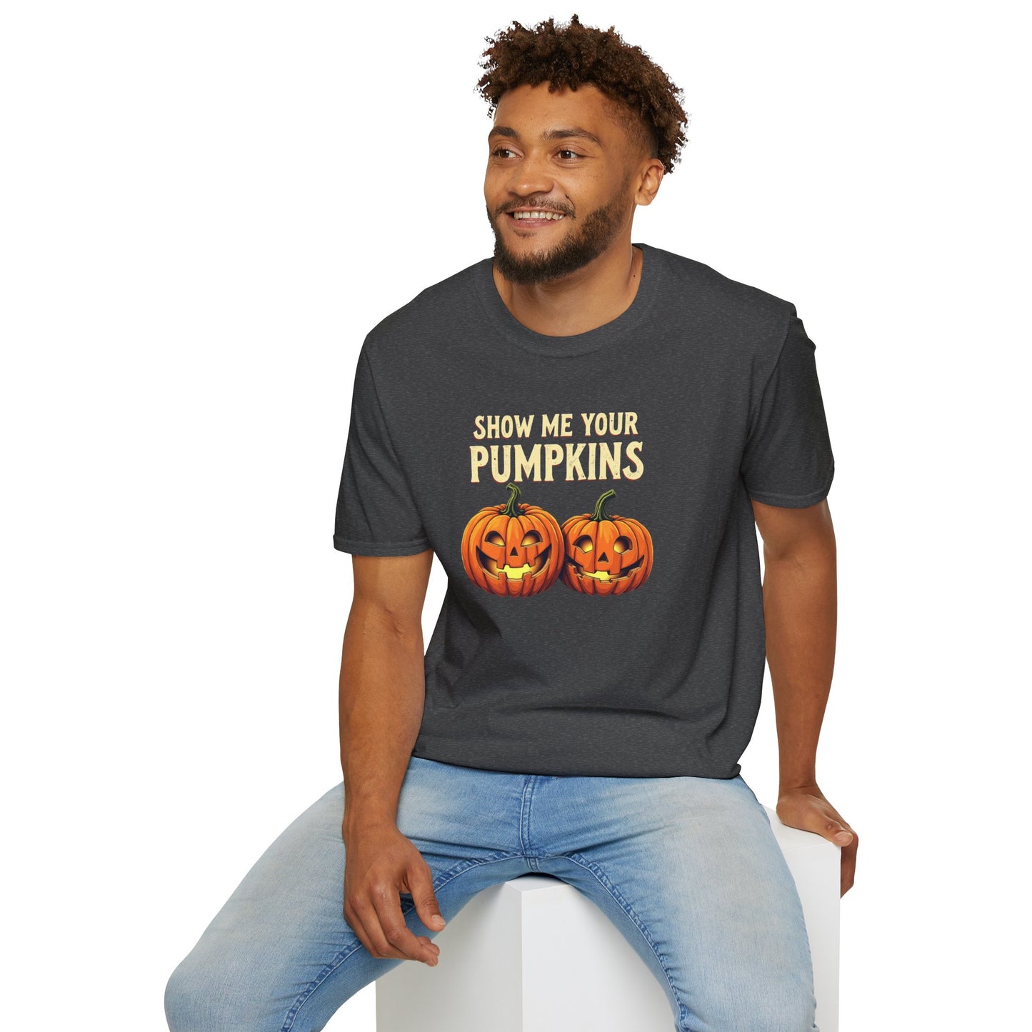 Show Me Your Pumpkins Halloween T-Shirt