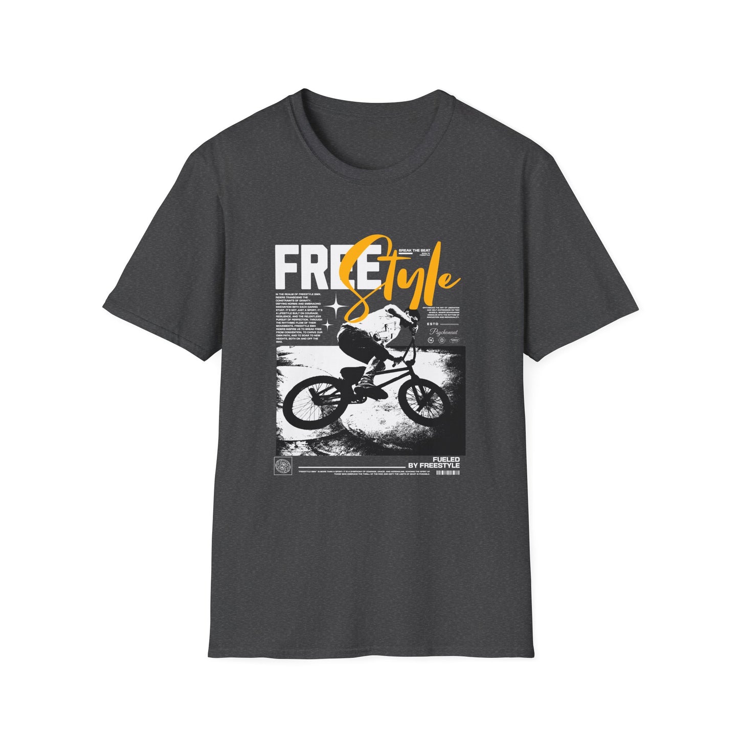 Freestyle BMX, Unisex Softstyle T-Shirt