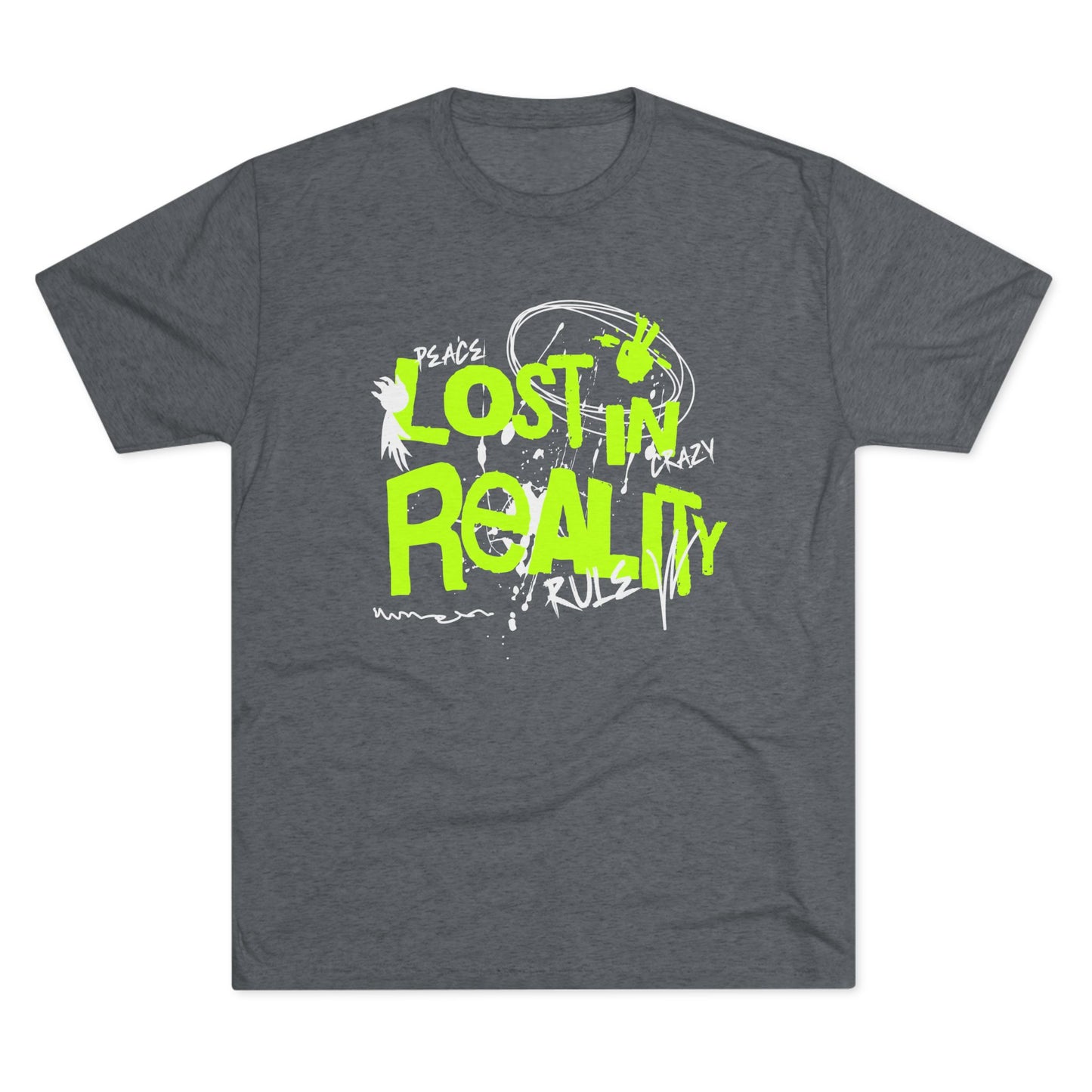 Lost in Reality, Unisex Tri-Blend Crew Tee