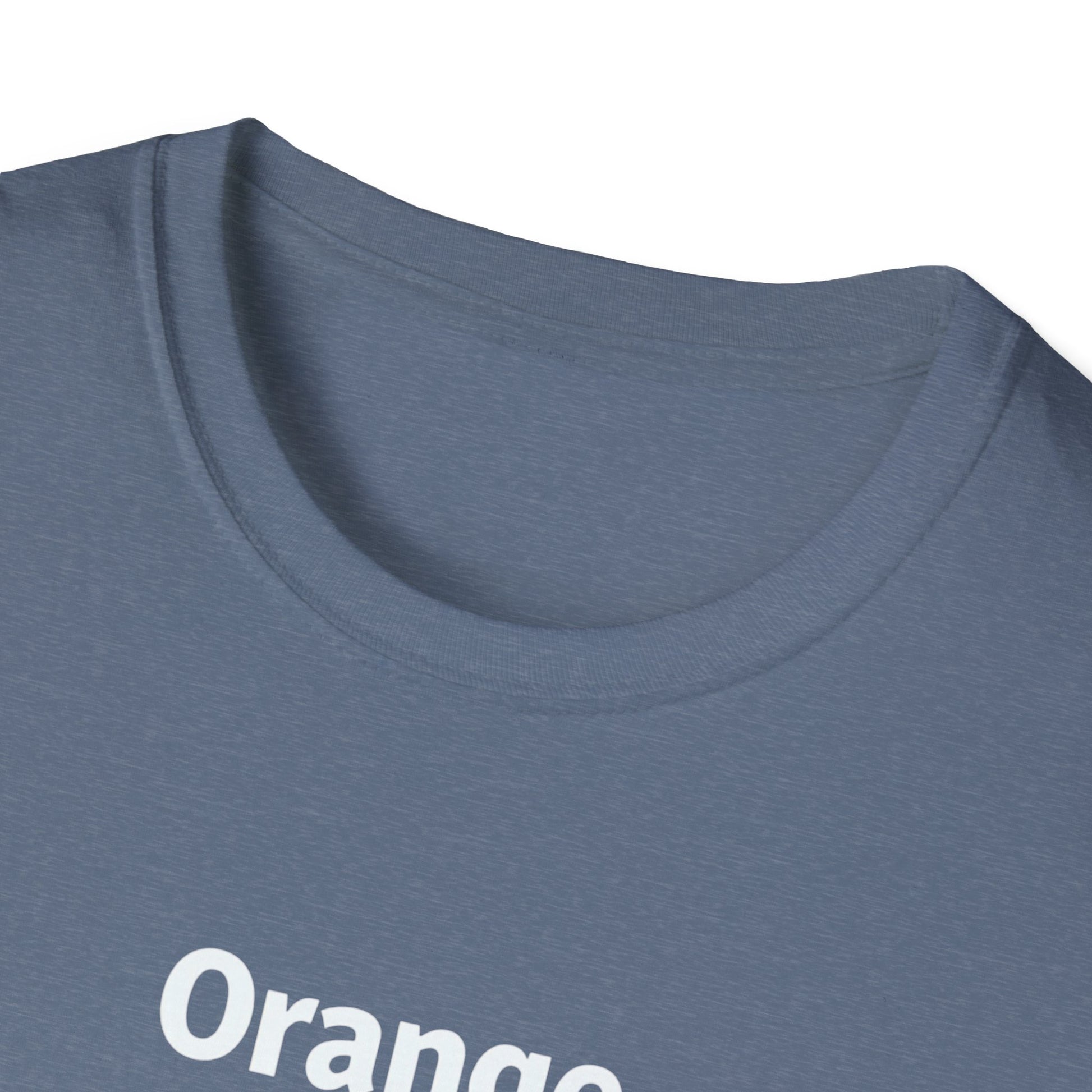 Grateful Orange T-Shirt, Unisex Casual Wear, Thanksgiving Shirt, Fall Vibes Tee, Gift for Friends, Comfortable Everyday Apparel - Psychonaut Swag