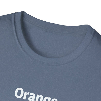 Grateful Orange T-Shirt, Unisex Casual Wear, Thanksgiving Shirt, Fall Vibes Tee, Gift for Friends, Comfortable Everyday Apparel - Psychonaut Swag