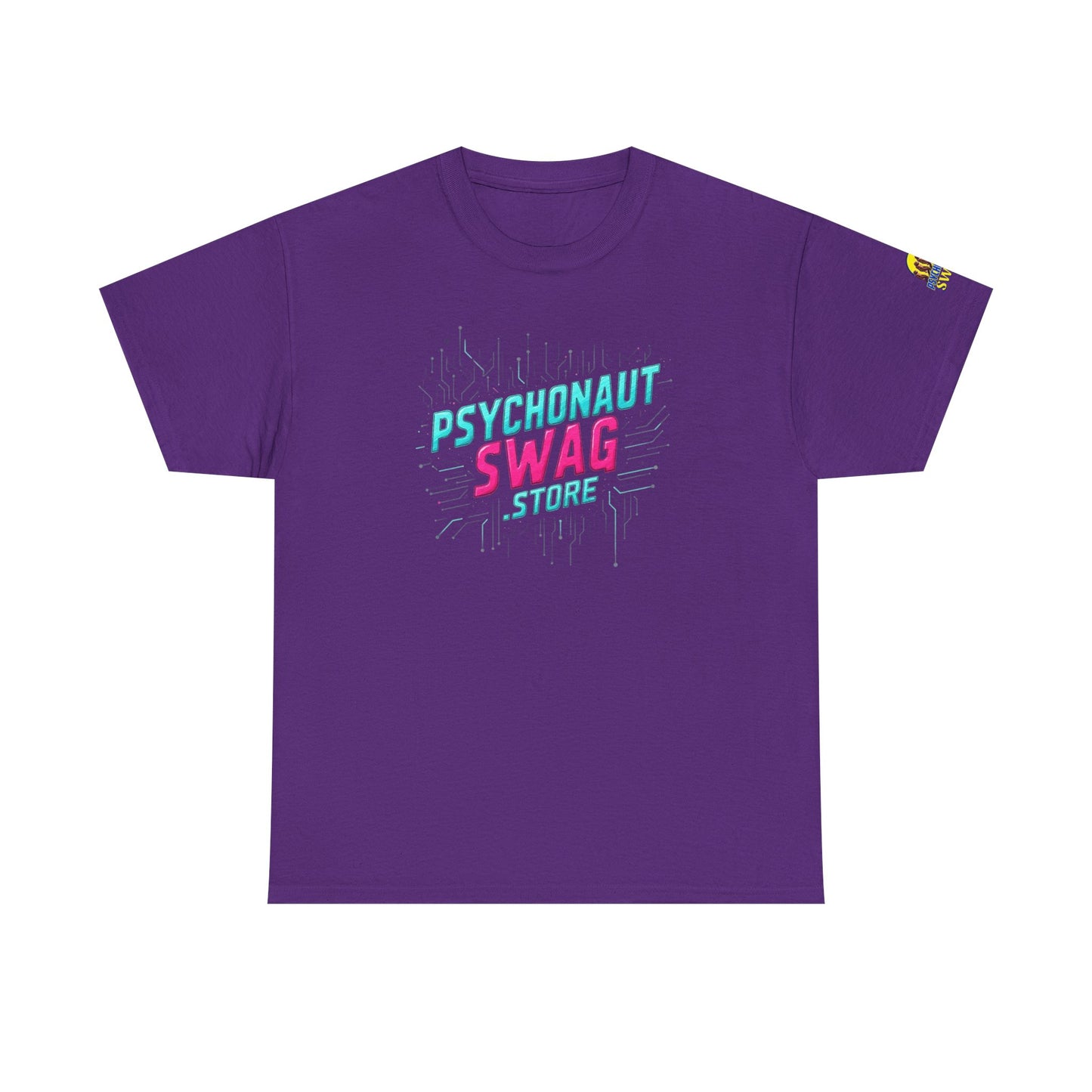 Psychonaut Swag, Human Billboard, Unisex Heavy Cotton Tee