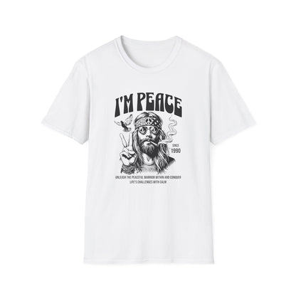 Peaceful Stoner, Unisex Softstyle T-Shirt