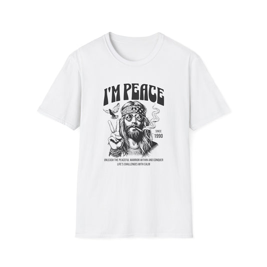 Peaceful Stoner, Unisex Softstyle T-Shirt
