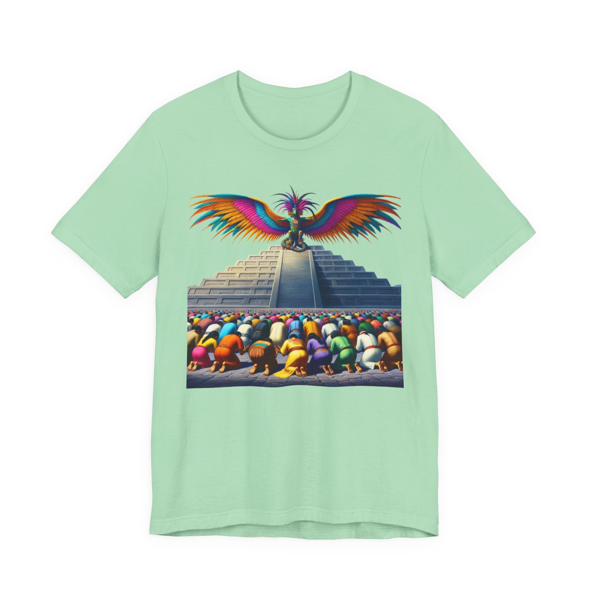 Feathered Serpent, Unisex Jersey Short Sleeve Tee - Psychonaut Swag